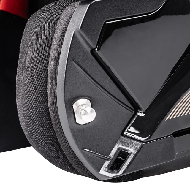 Kask motocyklowy szczękowy z blendą W-TEC Venero - Błyszczący biały