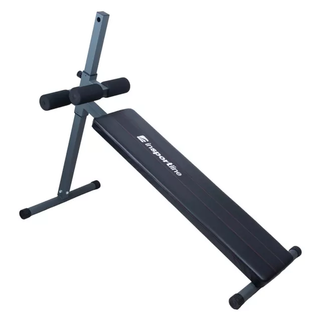 Ławka skośna do ćwiczeń brzucha inSPORTline Ab Crunch Bench ∙ 6-stopniowa regulacja ∙ DuraFirm ∙ 250 kg