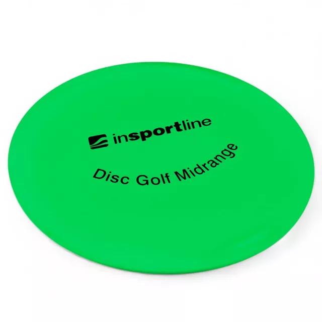 Latający dysk do Disc golfa inSPORTline Midrange - Różowy - Zielony