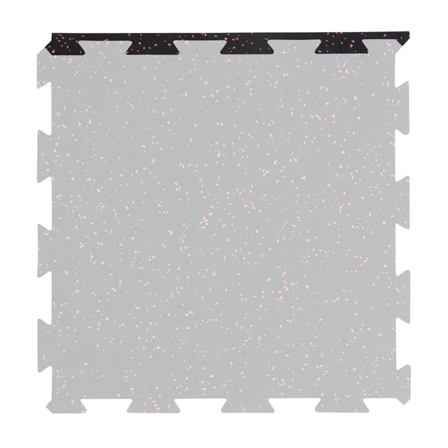 Krawędź maty pod sprzęt inSPORTline Puzeko 50x50x0,5 cm - czarny - wariant B - czarny - wariant B