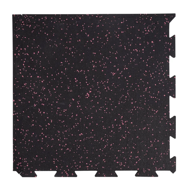 Krawędź maty pod sprzęt inSPORTline Puzeko 50x50x0,5 cm - czarny - wariant B