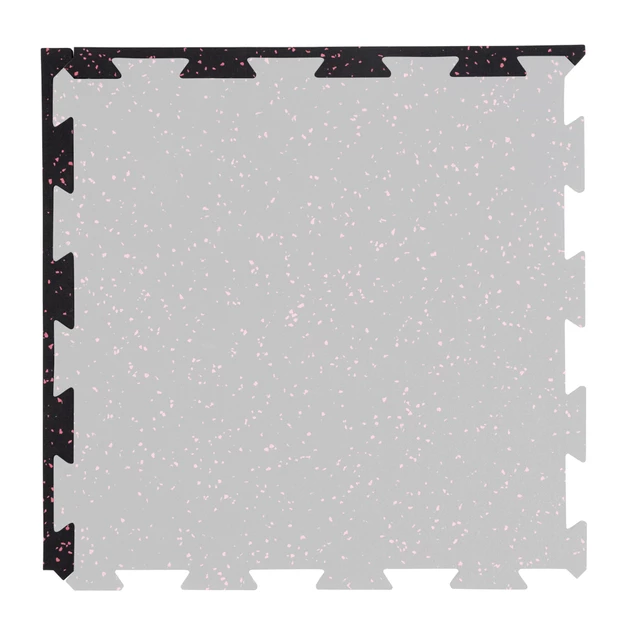 Krawędź maty pod sprzęt inSPORTline Puzeko 50x50x0,5 cm - czarny - wariant B