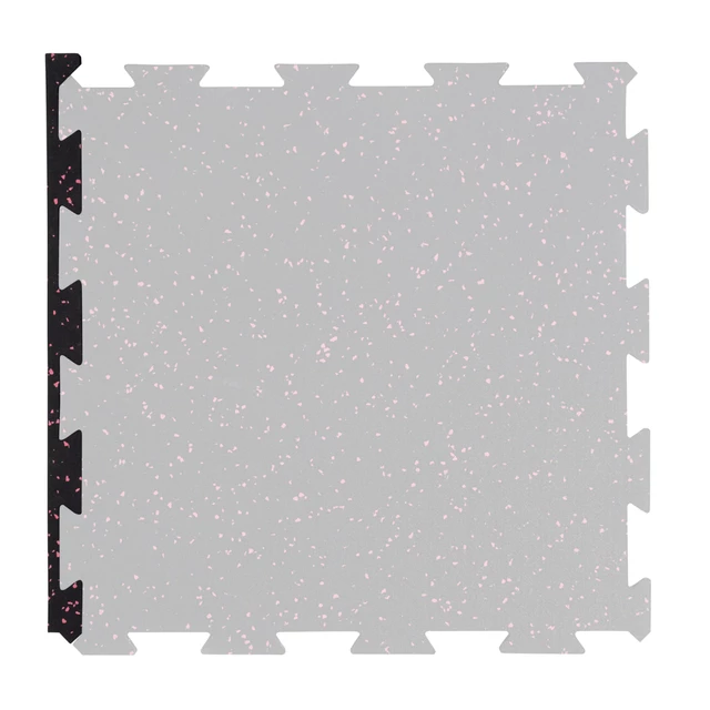 Krawędź maty pod sprzęt inSPORTline Puzeko 50x50x0,5 cm - czarny - wariant B - czarny - wariant A