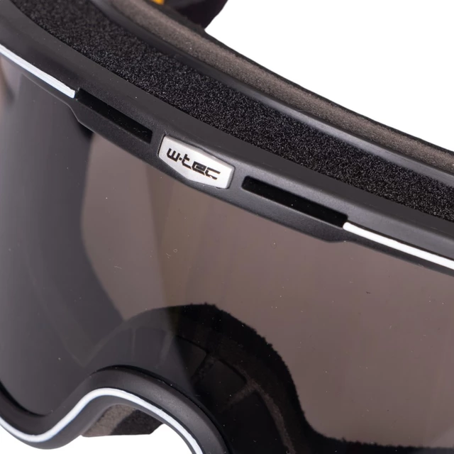 Gogle motocyklowe w stylu retro vintage W-TEC Chesster - szachownica