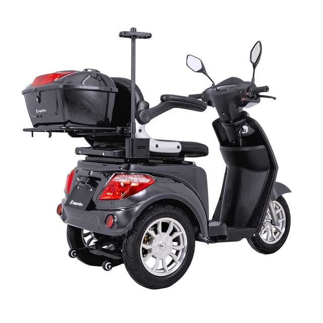Skuter elektryczny trójkołowy inSPORTline Zorica  ∙ napęd 1000 W ∙ 3 tryby prędkości ∙ zasięg 45 km