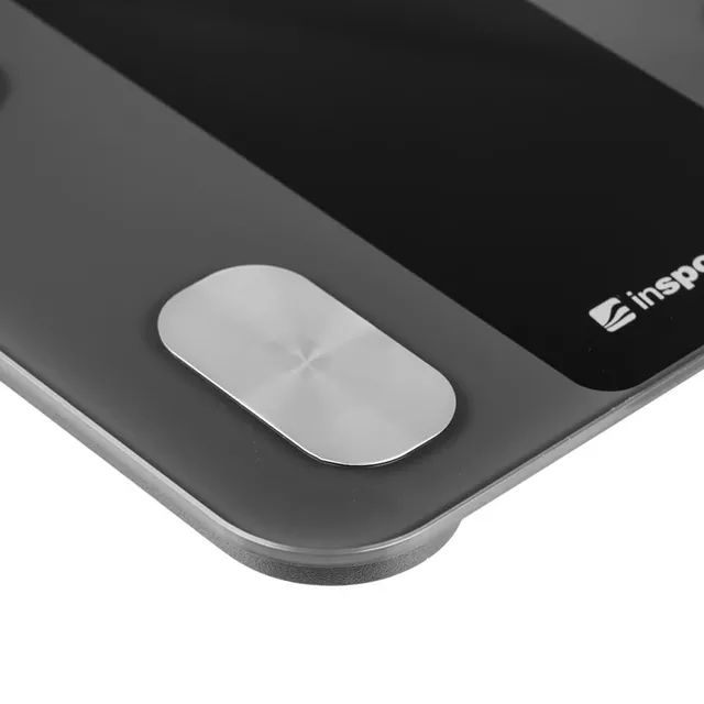 Inteligentna waga łazienkowa inSPORTline Syncale 20 ∙ smart ∙ 14 wartości ciała ∙ bluetooth ∙ fitdays ∙ nośność 180 kg ∙ szkło hartowane