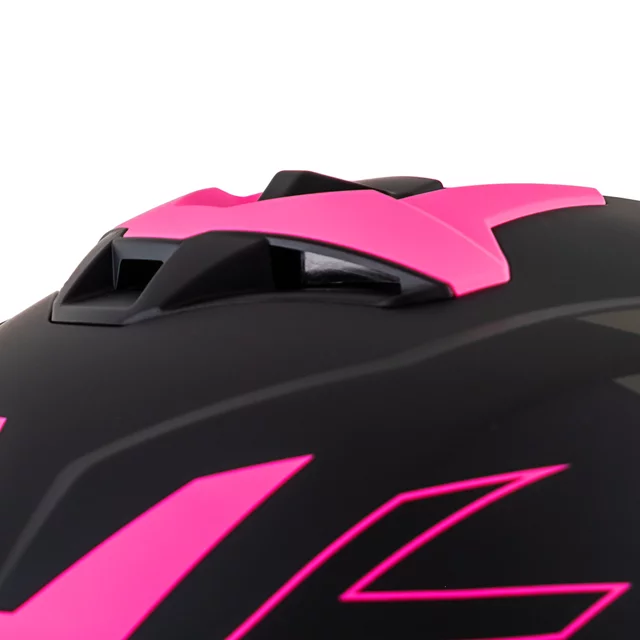 Kask motocyklowy W-TEC Voltik Shockrose ∙ blenda przeciwsłoneczna ∙ system wentylacji ∙ wyjmowana wyściółka