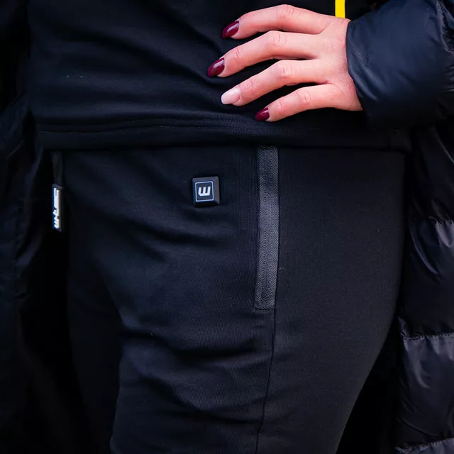 Ogrzewane spodnie damskie W-TEC Insupants Lady ∙ system grzewczy kolana/brzuch ∙ ogrzewanie 5V/2A ∙ elastyczny pas ∙ termo podszewka