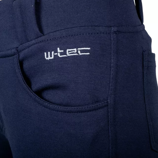 Legginsy motocyklowe damskie W-TEC Lukrecia Base Blue ∙ ochraniacze CE level 2 ∙ wysoki pas ∙ elastyczny stretch ∙ kieszenie z przodu i z tyłu ∙ zdejmowane ochraniacze ∙ miejski styl - Niebieski