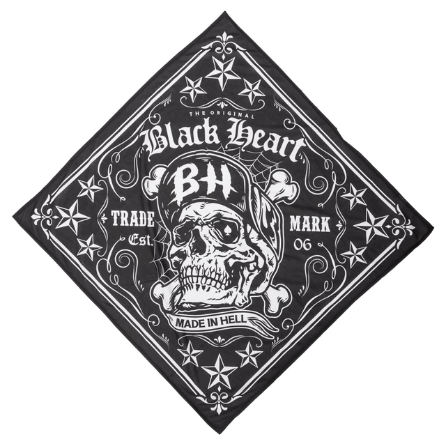Chusta szal na szyję bandana W-TEC Black Heart Bandest
