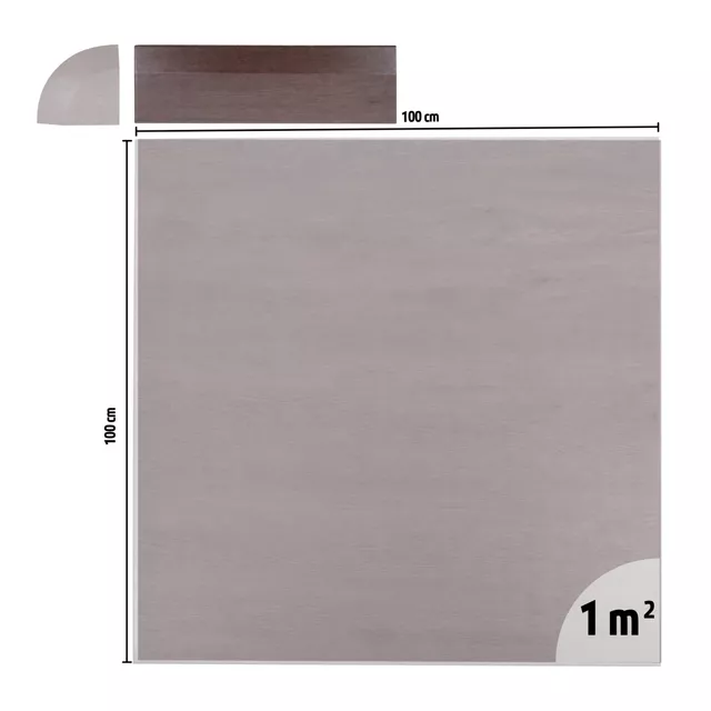 Obrzeże najazdowe do mat inSPORTline Luxteko Waffle 2 cm ∙ 1 szt ∙ płynne przejście ∙ PVC/guma/EPDM - drewno