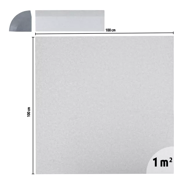 Narożnik do maty narożny inSPORTline Luxteko Waffle 2 cm ∙ 1 szt. ∙ fazowane krawędzie ∙ tłumienie wibracji ∙ wodoodporny - marmur