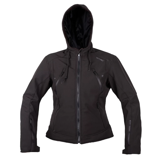 Damska softshellowa kurtka motocyklowa W-TEC Dyte - Czarny