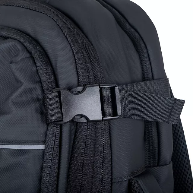 Plecak podróżny inSPORTline Wingmate 33–50 l ∙ regulowana pojemność ∙ otwarcie jak walizka ∙ kieszeń na laptopa 17,3" ∙ kabel do powerbanka