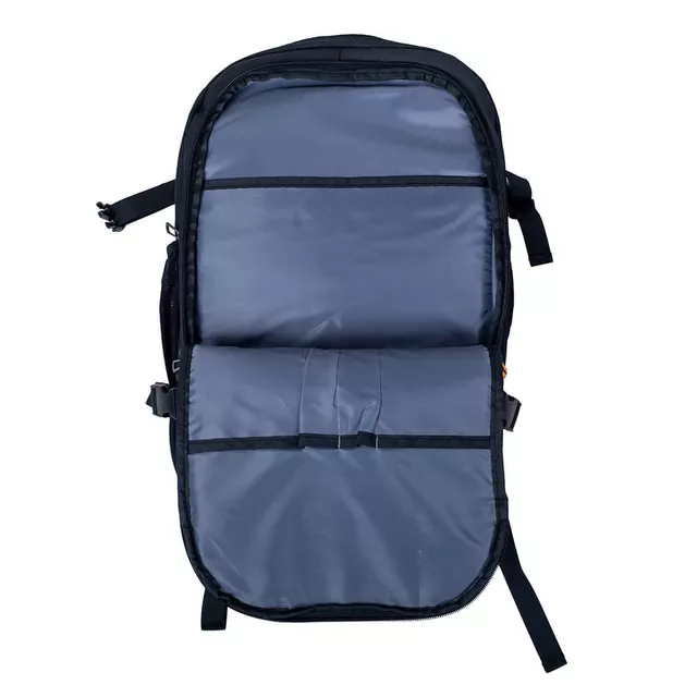 Plecak podróżny inSPORTline Wingmate 33–50 l ∙ regulowana pojemność ∙ otwarcie jak walizka ∙ kieszeń na laptopa 17,3" ∙ kabel do powerbanka