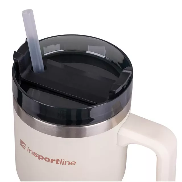 Kubek termiczny inSPORTline Teasara 600 ml ∙ stal nierdzewna ∙ 6 h ciepła / 10 h zimna