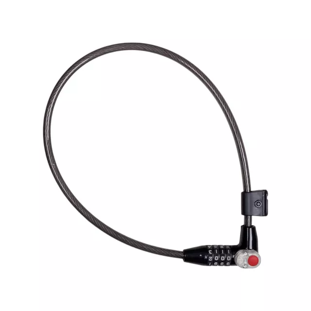 Zapięcie rowerowe na szyfr W-TEC Boelis 10*800mm ze światłem LED
