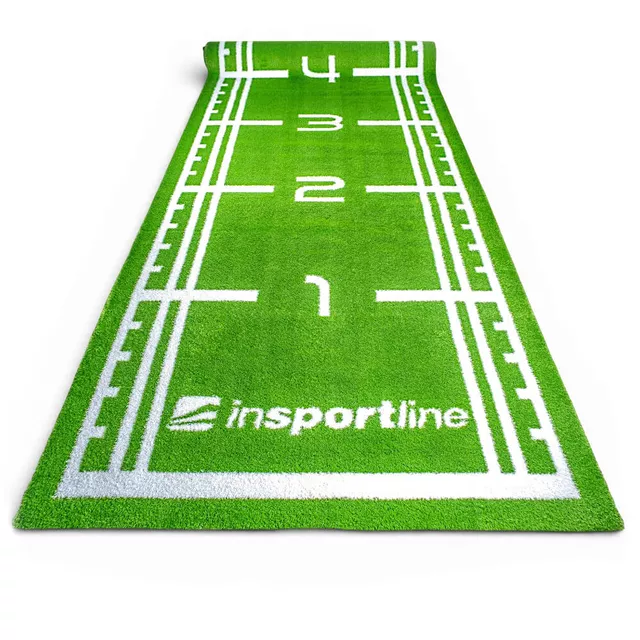 Mata treningowa sztuczna trawa inSPORTline Graspet ∙ do sprintów i agility ∙ nośność ekstremalna ∙ 26 000 splotów/m²