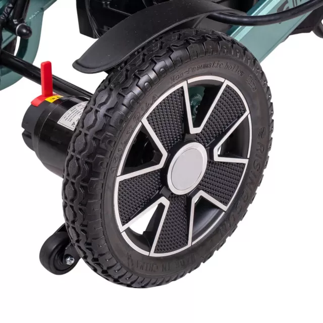 Wózek inwalidzki elektryczny inSPORTline Hawkie Evo Plus II ∙ składany ∙ regulowane oparcie