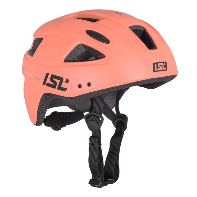 Dziecięcy kask rowerowy ISL Lumiro ∙ wyjmowana lampka LED USB-C ∙ 9 otworów wentylacyjnych ∙ regulacja pokrętłem ∙ In-Mold