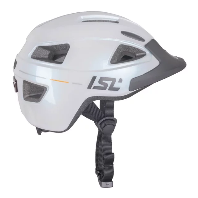 Dziecięcy kask rowerowy ISL Lumiro ∙ wyjmowana lampka LED USB-C ∙ 9 otworów wentylacyjnych ∙ regulacja pokrętłem ∙ In-Mold