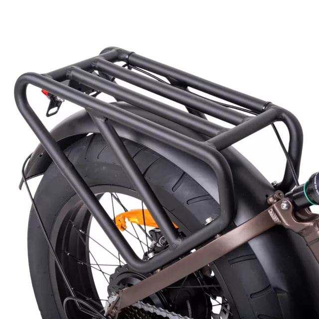 Składany rower elektryczny typu fat bike inSPORTline ISL Baxom 840Wh 20" - Czarny