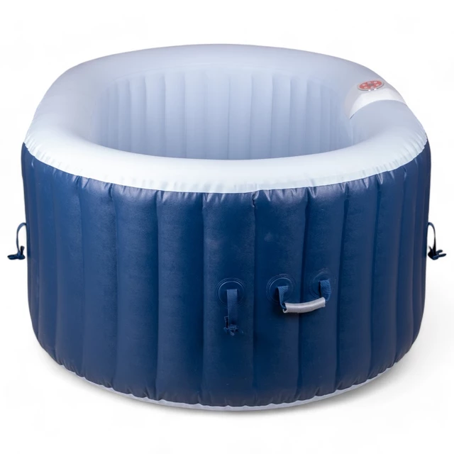 Basen pompowany / jacuzzi inSPORTline Voytano z hydromasażerm ∙ dla 2 osób ∙ 100 dysz hydromasażu ∙ podgrzewanie do 40°C ∙ filtr 1400 l/h - Niebieski