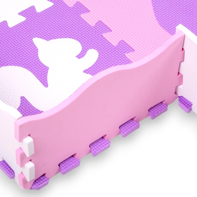 Mata puzzle piankowe inSPORTline Burgino ∙ dla maluchów ∙ 36 elementów ∙ stymulacja motoryki ∙ miękka pianka ∙ z torbą