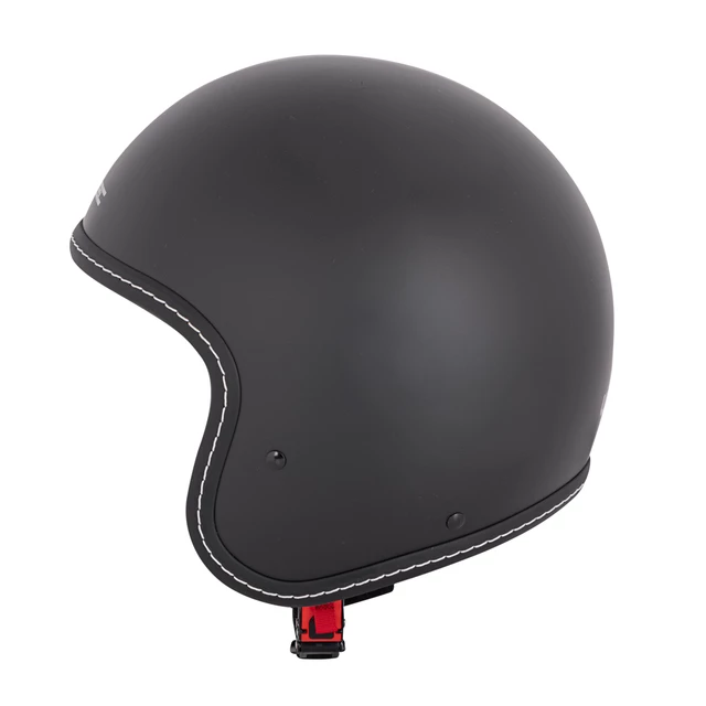 Kask motocyklowy otwarty W-TEC Badachos - Czarny błyszczący