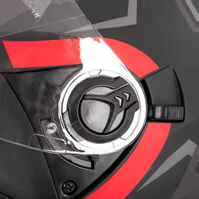 Kask motocyklowy otwarty z blendą przeciwsłoneczną W-TEC Barcela Vermella