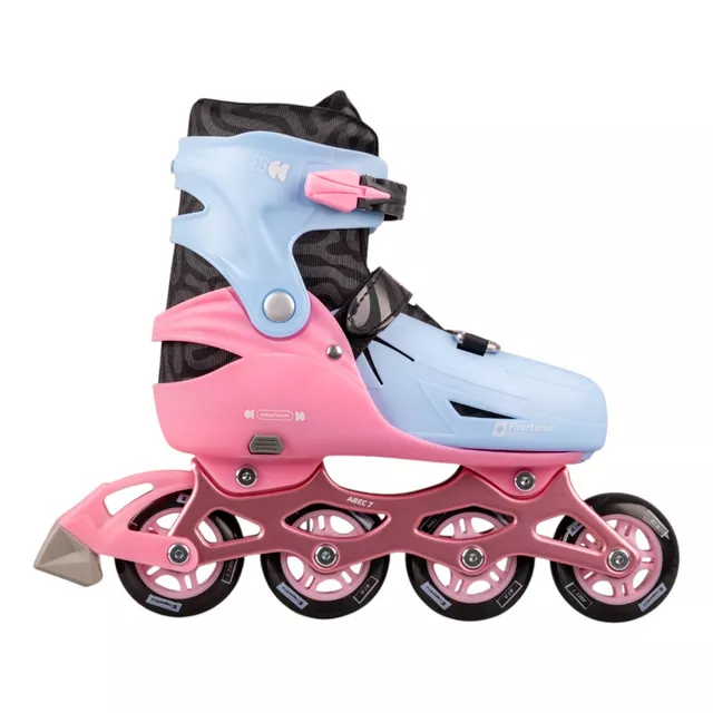 Regulowane rolki / wrotki / łyżwy 4w1 inSPORTline Fourtuna ∙ ABEC-7 ∙ unisex ∙ MicroLock ∙ AdjusTouch ∙ Safety Ankle