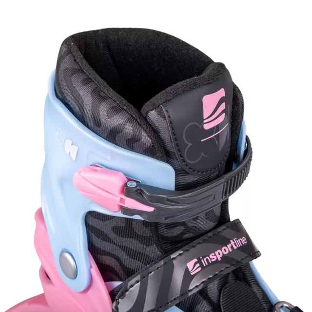 Regulowane rolki / wrotki / łyżwy 4w1 inSPORTline Fourtuna ∙ ABEC-7 ∙ unisex ∙ MicroLock ∙ AdjusTouch ∙ Safety Ankle