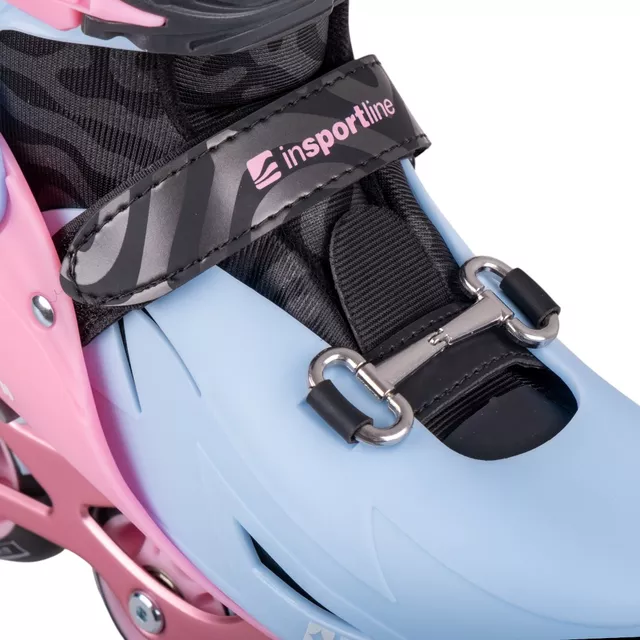 Regulowane rolki / wrotki / łyżwy 4w1 inSPORTline Fourtuna ∙ ABEC-7 ∙ unisex ∙ MicroLock ∙ AdjusTouch ∙ Safety Ankle