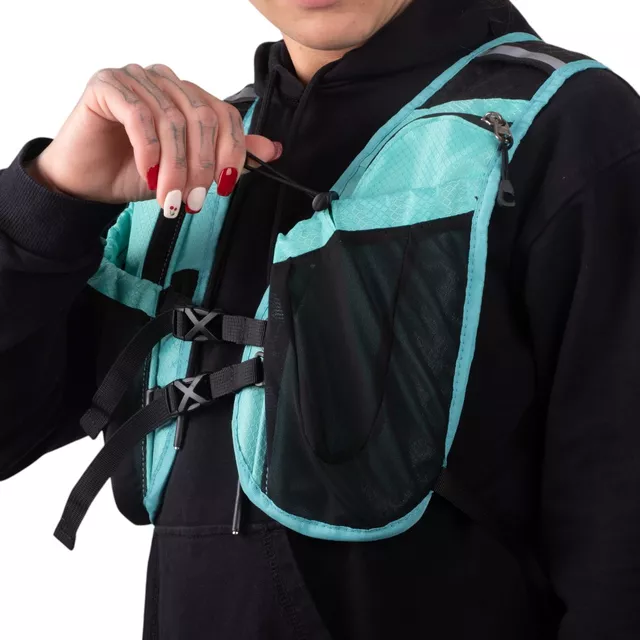 Ultralekki plecak do biegania inSPORTline Topspeed - OUTLET - Czarny