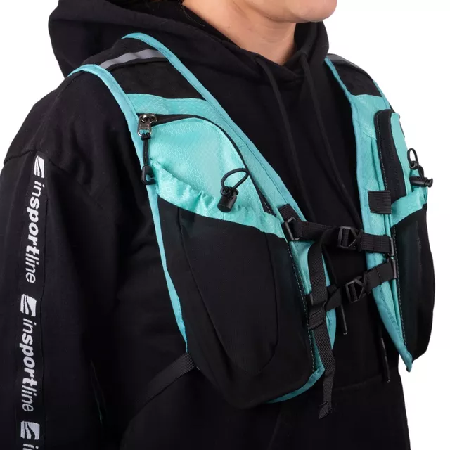 Ultralekki plecak do biegania inSPORTline Topspeed - OUTLET - Czarny