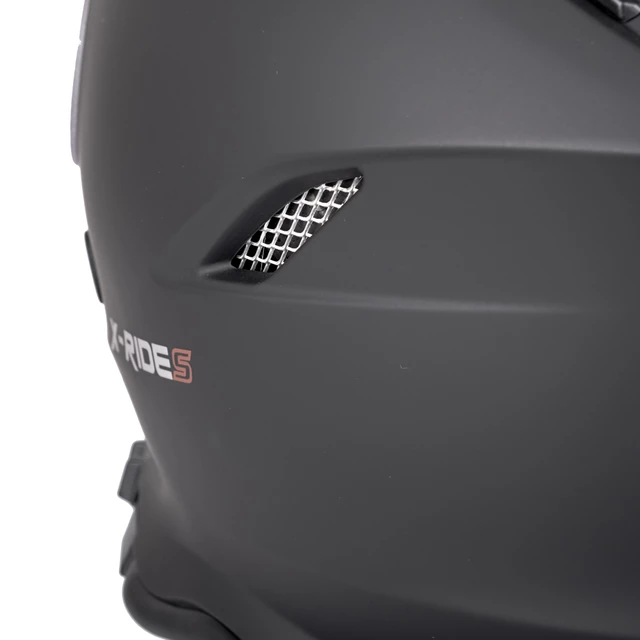 Kask motocyklowy 3w1 matowy W-TEC Valso - Czarny
