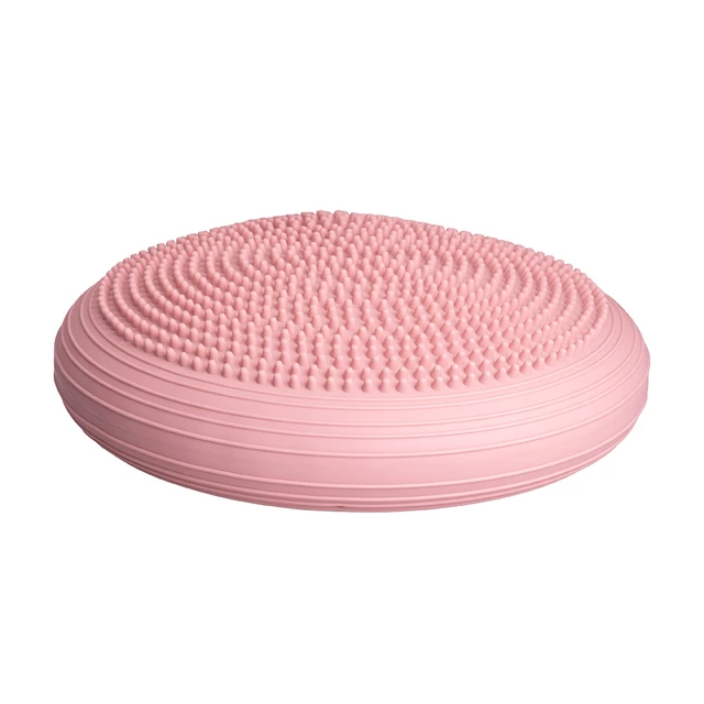 Poduszka balansująca sensomotoryczna inSPORTline Bumy Sitpad ∙ do siedzenia ∙ średnica 33 cm ∙ wys. 6 cm ∙ nośność 300 kg ∙ PVC - Różowy