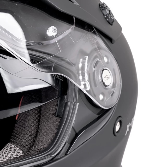 Kask motocyklowy 3w1 matowy W-TEC Valso - Czarny