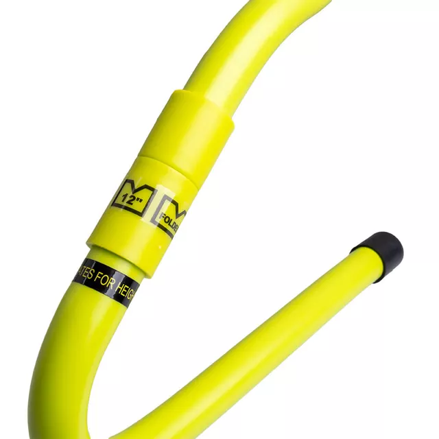 Zestaw 5 płotków HurdSet inSPORTline ∙ regulowane 20-30 cm ∙ mechanizm obrotowy ∙ lekki 0,4 kg/szt ∙ do indoor/outdoor