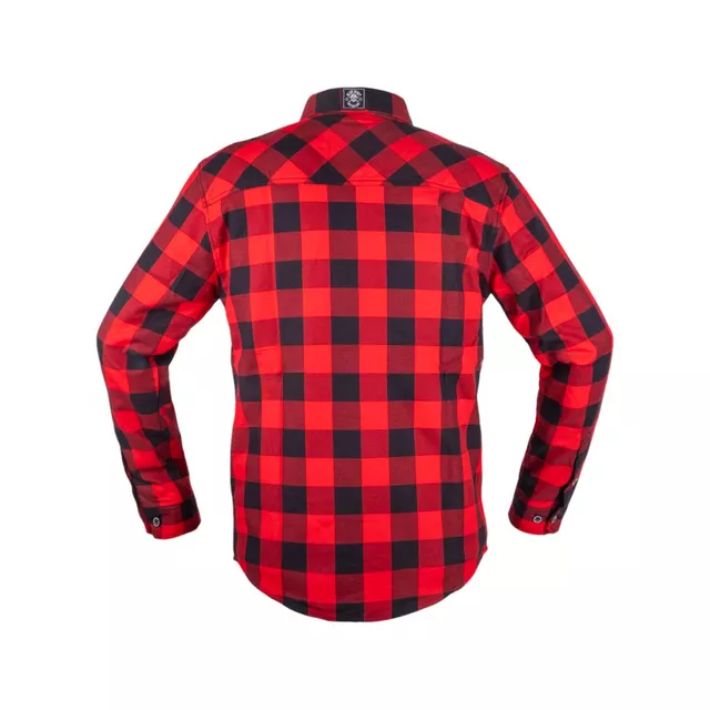 Koszula flanelowa męska motocyklowa W-TEC Black Heart Respector II