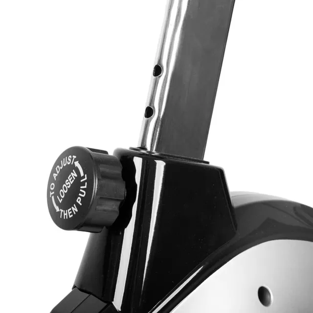 Rower treningowy magnetyczny inSPORTline Klegan ∙ cicha praca ∙ 8 poziomów obciążenia ∙ regulacja siodełka i kierownicy ∙ czujniki tętna ∙ Bluetooth