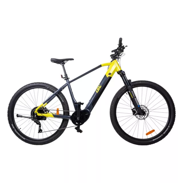 Górski rower elektryczny inSPORTline ISL Tachion 630Wh 29" - model 2025 - Neon grafitowy
