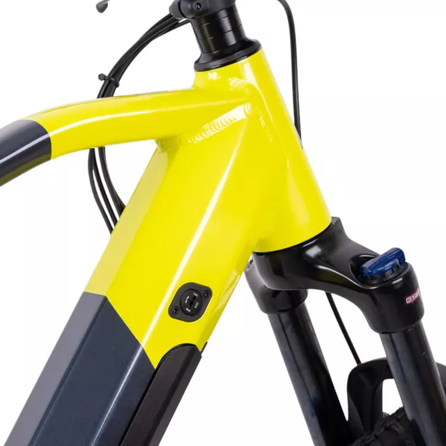 Górski rower elektryczny inSPORTline ISL Tachion 630Wh 29" - model 2025 - Neon grafitowy