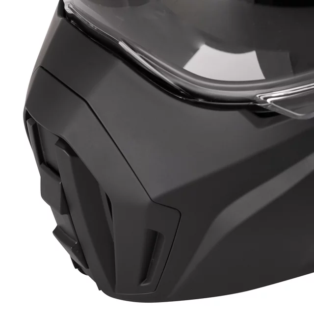 Kask modułowy motocyklowy W-TEC Satalone ∙ 2 w 1 ∙ homologacja ∙ skorupa ABS ∙ wyjmowana wyściółka ∙ zapięcie mikrometryczne - Black Matt