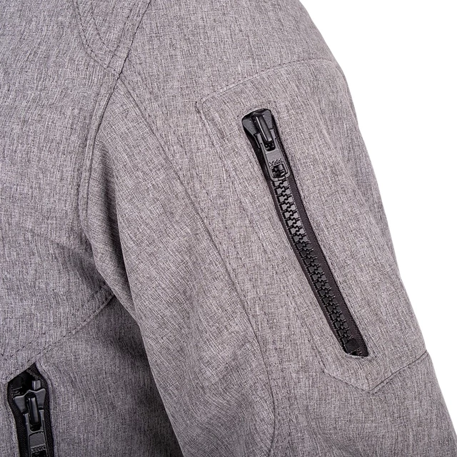 Damska kurtka motocyklowa softshell W-TEC Algenia - Szary