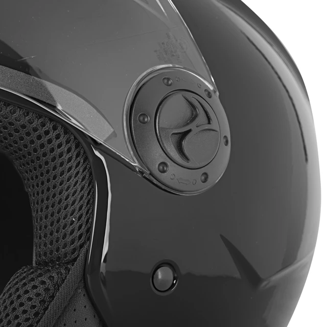 Otwarty kask motocyklowy W-TEC Bareiro - Czarny matowy