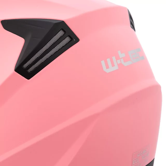 Kask motocyklowy otwarty W-TEC Barcela Carmesi ∙ blenda przeciwsłoneczna ∙ regulowana wentylacja ∙ homologacja