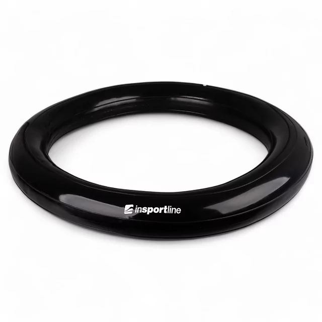Piłka gimnastyczna inSPORTline Stretch Ball 65 cm ∙ z podstawą BallBase ∙ wypustki masujące ∙ nośność 200 kg ∙ piktogramy ćwiczeń - Miętowy