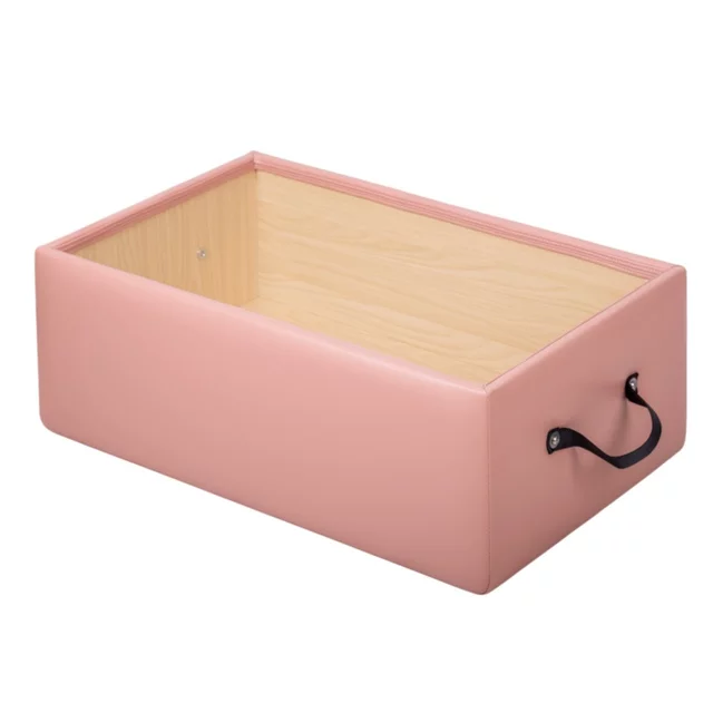 Zapasowy box do pilatesu do reformera inSPORTline Oquiler ∙ 2 uchwyty ∙ drewno/pianka/mikrofibra ∙ 5,8 kg - Zielony-niebieski