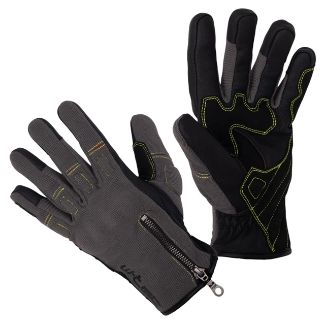 Letnie rękawice motocyklowe W-TEC Wavniko - Szary - Szary